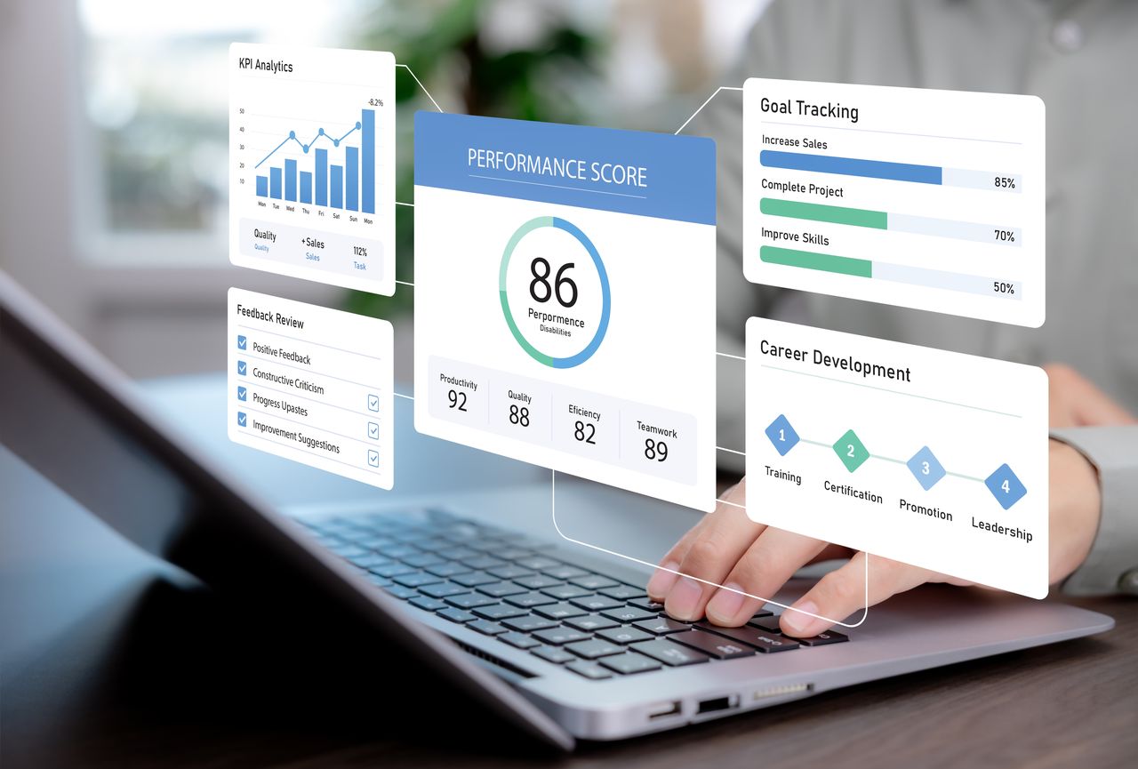 Benchmarks sectoriels et accompagnement personnalisé pour piloter performance, stratégie et suivi KPI de votre entreprise.